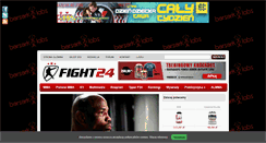 Desktop Screenshot of fight24.pl